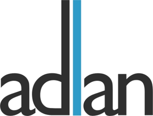 Logo van Adlan, ondersteunende partner van de club