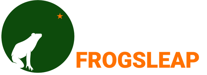 Logo van Frogsleap, ondersteunende partner van de club