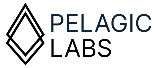 Logo van Pelagic Labs, ondersteunende partner van de club